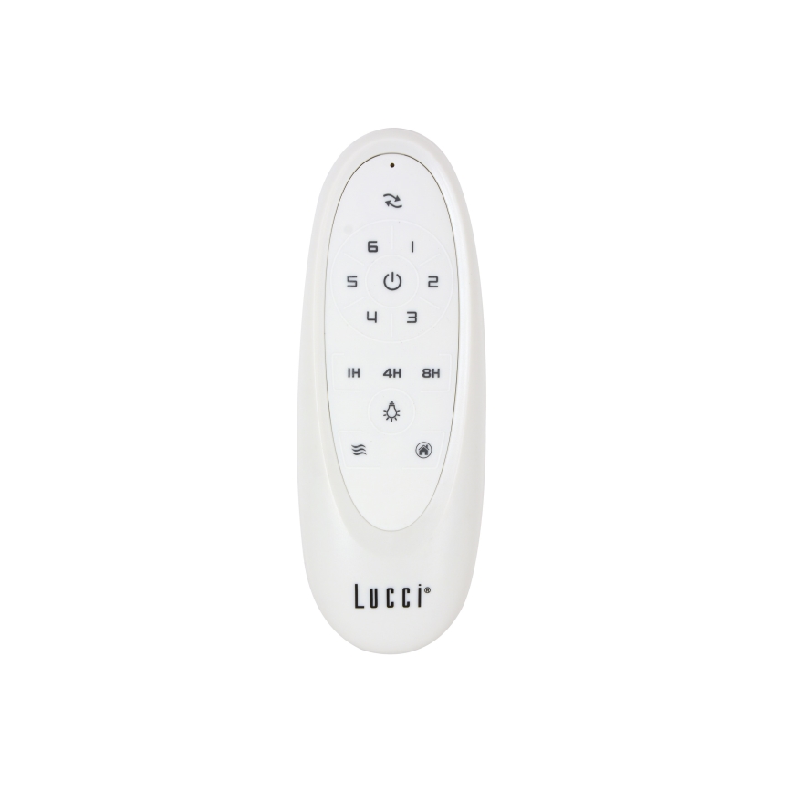 Lucci air 21610749 - Ventilador de teto LED dimmerizável ARRAY 1xGX53/12W/230V preto + comando à distância