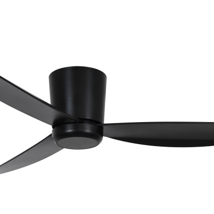 Lucci air 21610749 - Ventilador de teto LED dimmerizável ARRAY 1xGX53/12W/230V preto + comando à distância