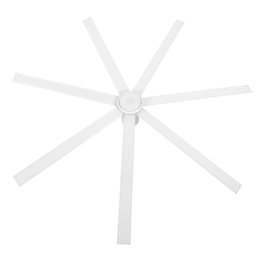 Lucci air 21610849 - Ventilador de teto ATLANTA 1xGX53/12W/230V branco + controlo remoto