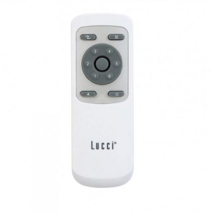 Lucci air 21610849 - Ventilador de teto ATLANTA 1xGX53/12W/230V branco + controlo remoto