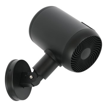 Lucci Air 21612649 - Ventoinha de parede JET 32W/230V preto + comando