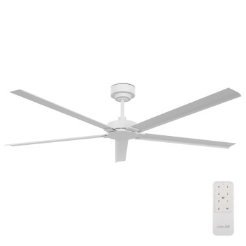 Lucci air 21616049 - Ventoinha de teto MONZA IP55 branco + comando