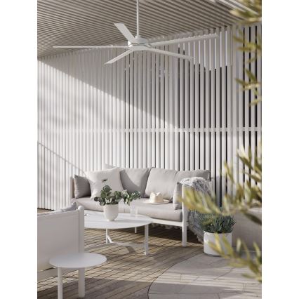 Lucci air 21616049 - Ventoinha de teto MONZA IP55 branco + comando