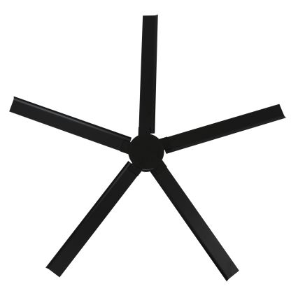 Lucci air 21616149 - Ventilador de teto MONZA IP55 preto + comando à distância