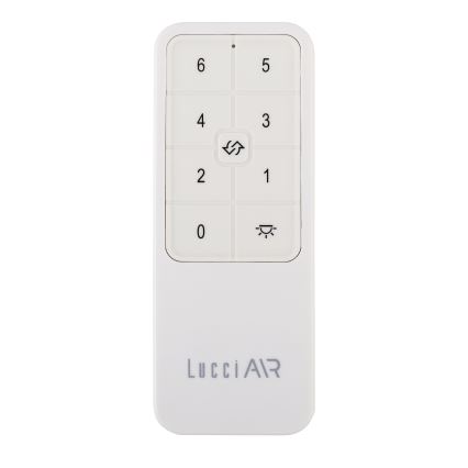 Lucci air 21616149 - Ventilador de teto MONZA IP55 preto + comando à distância