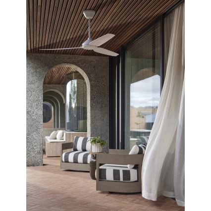 Lucci air 21616249 - Ventoinha de teto POLIS IP55 branco + comando