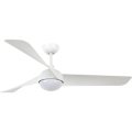 Lucci Air 21617049 - Ventilador de teto LED dimerizável OSPREY 1xGX53/12W/230V diâmetro 132 cm branco + controlo remoto