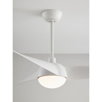 Lucci Air 21617049 - Ventilador de teto LED dimerizável OSPREY 1xGX53/12W/230V diâmetro 132 cm branco + controlo remoto
