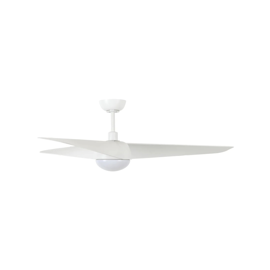 Lucci Air 21617049 - Ventilador de teto LED dimerizável OSPREY 1xGX53/12W/230V diâmetro 132 cm branco + controlo remoto