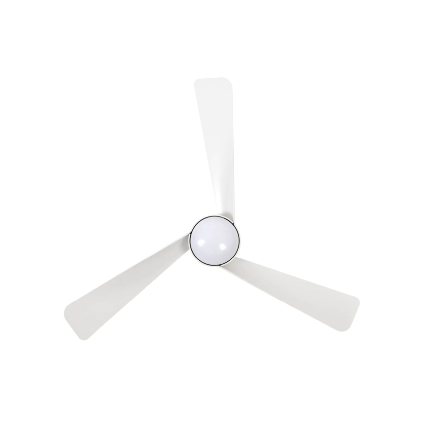 Lucci Air 21617049 - Ventilador de teto LED dimerizável OSPREY 1xGX53/12W/230V diâmetro 132 cm branco + controlo remoto