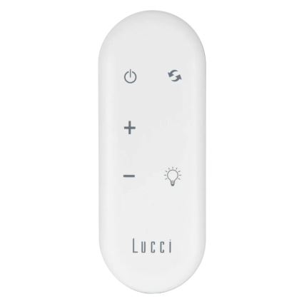 Lucci Air 21617049 - Ventilador de teto LED dimerizável OSPREY 1xGX53/12W/230V diâmetro 132 cm branco + controlo remoto