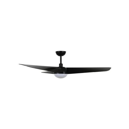 Lucci Air 21617149 - Ventilador de teto LED dimerizável OSPREY 1xGX53/12W/230V diâmetro 132 cm preto + controlo remoto