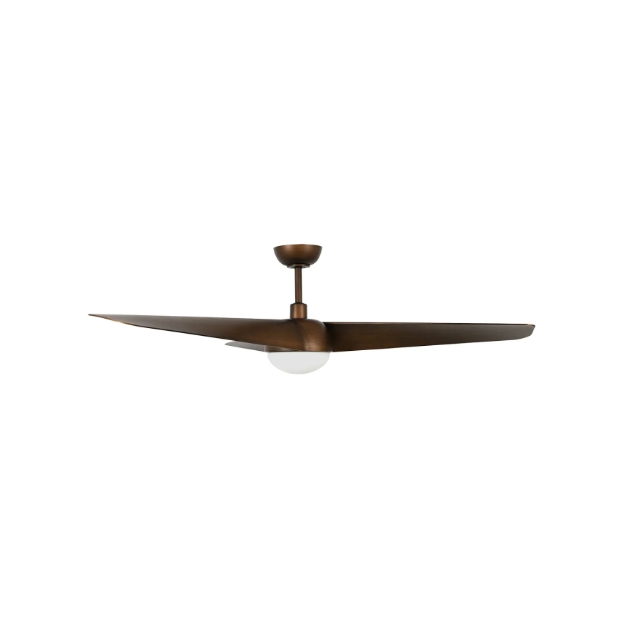Lucci Air 21617249 - Ventilador de teto LED com dimmer OSPREY 1xGX53/12W/230V Ø 132 cm bronze + controlo remoto