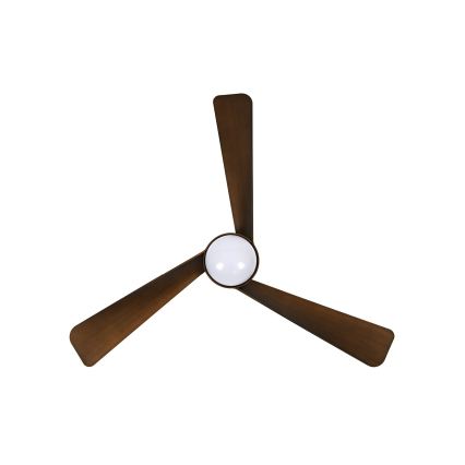 Lucci Air 21617249 - Ventilador de teto LED com dimmer OSPREY 1xGX53/12W/230V Ø 132 cm bronze + controlo remoto