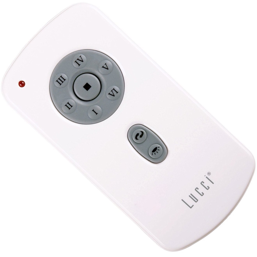 Lucci air 510523 - Ventilador de teto AIRFUSION CLIMATE preto + comando à distância