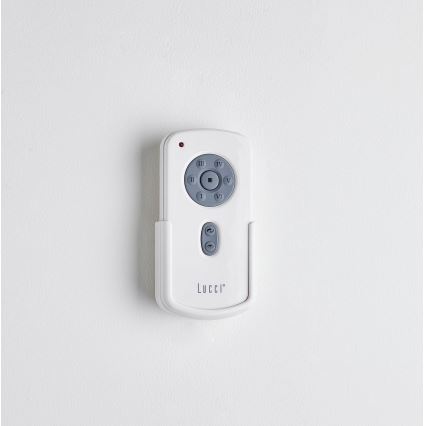 Lucci air 510523 - Ventilador de teto AIRFUSION CLIMATE preto + comando à distância
