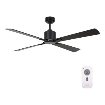 Lucci air 510523 - Ventilador de teto AIRFUSION CLIMATE preto + comando à distância