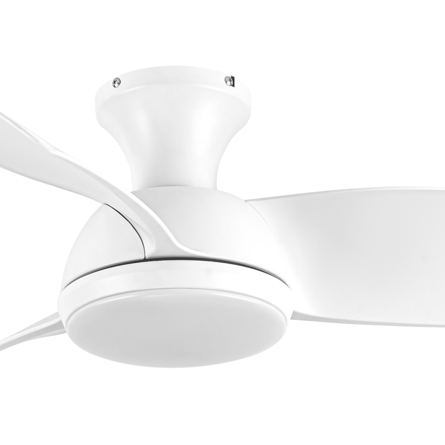 Lucci air 513071 - Ventilador de teto LED regulável SYROS LED/18W/230V 3000/4000/6000K branco + comando