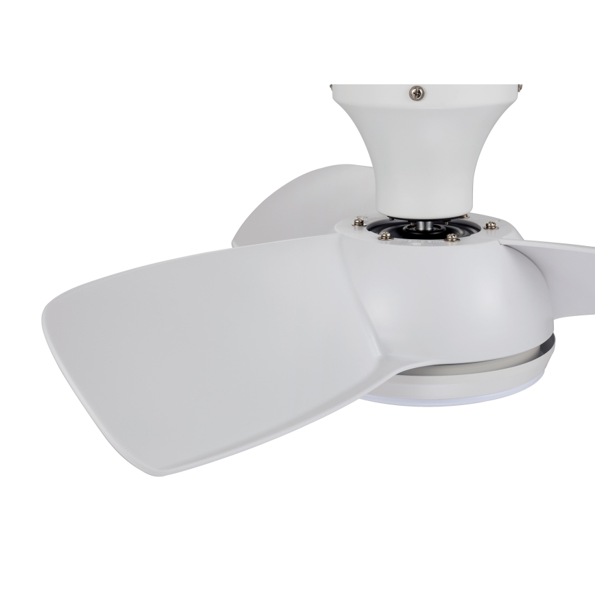 Lucci air 513071 - Ventilador de teto LED regulável SYROS LED/18W/230V 3000/4000/6000K branco + comando
