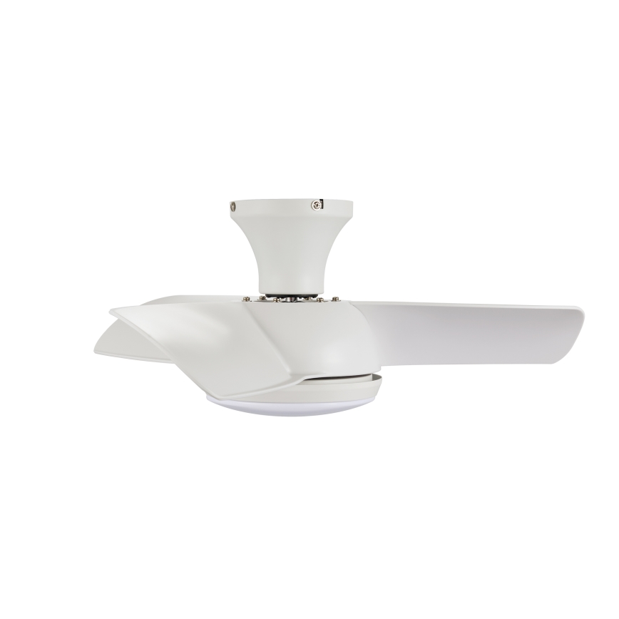 Lucci air 513071 - Ventilador de teto LED regulável SYROS LED/18W/230V 3000/4000/6000K branco + comando