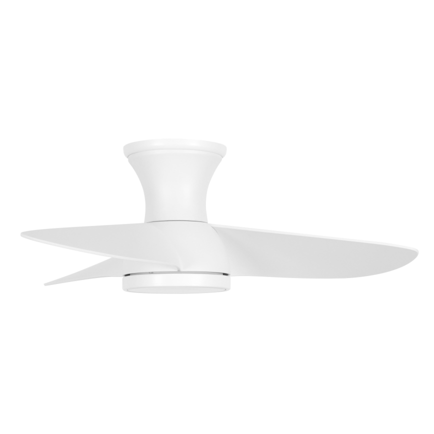 Lucci Air 51307149 - Ventilador de teto LED dimerizável SYROS II LED/18W/230V 3000/4000/6000K Ø 76 cm branco + controlo remoto