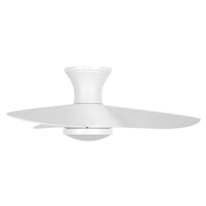 Lucci Air 51307149 - Ventilador de teto LED dimerizável SYROS II LED/18W/230V 3000/4000/6000K Ø 76 cm branco + controlo remoto