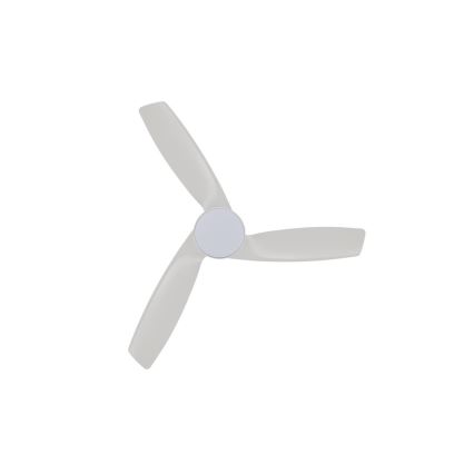Lucci Air 513073 - Ventilador de teto LED dimável BRONX LED/18W/230V 3000/4000/6000K Ø 132 cm branco + controlo remoto