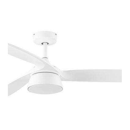 Lucci Air 513073 - Ventilador de teto LED dimável BRONX LED/18W/230V 3000/4000/6000K Ø 132 cm branco + controlo remoto