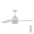 Lucci air 513075 - Ventilador de teto LED VECTOR LED/25W/230V 3000/4200/6500K branco + controlo remoto