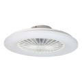 Lucci Air 513200 - Iluminação de teto LED com regulação e ventoinha OSLO LED/20W/230V 3000/4500/6500K branco + comando