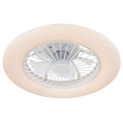 Lucci Air 513200 - Iluminação de teto LED com regulação e ventoinha OSLO LED/20W/230V 3000/4500/6500K branco + comando