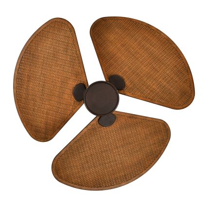 Lucci Air 51325649 - Ventilador de teto LED regulável SABLE 1xGX53/12W/230V 3000/4000/5000K Ø 91,5 cm castanho + controlo remoto