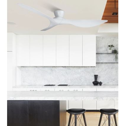 Lucci Air 514030 - Ventilador de tecto KOTARA, diâmetro 137 cm, branco + comando à distância