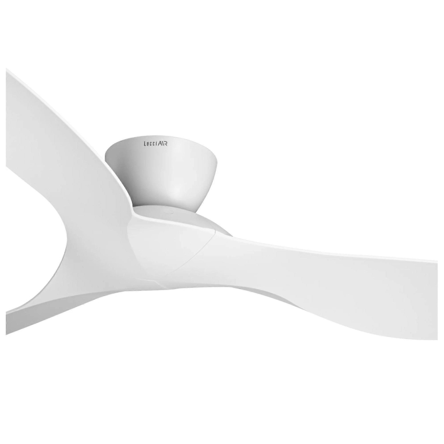 Lucci Air 514030 - Ventilador de tecto KOTARA, diâmetro 137 cm, branco + comando à distância