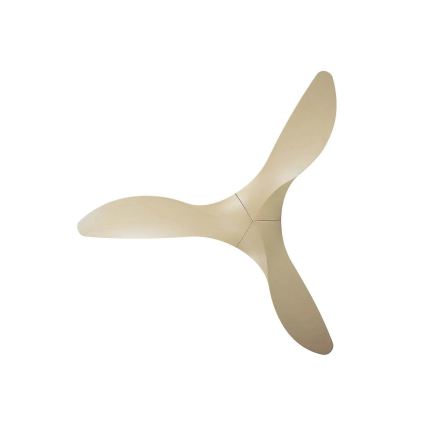 Lucci Air 514031 - Ventilador de teto KOTARA, diâmetro 137 cm, bege/branco + comando à distância