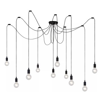 Lucide 08408/10/30 - Luz pendente FIX MULTIPLE 10xE27/60W/230V