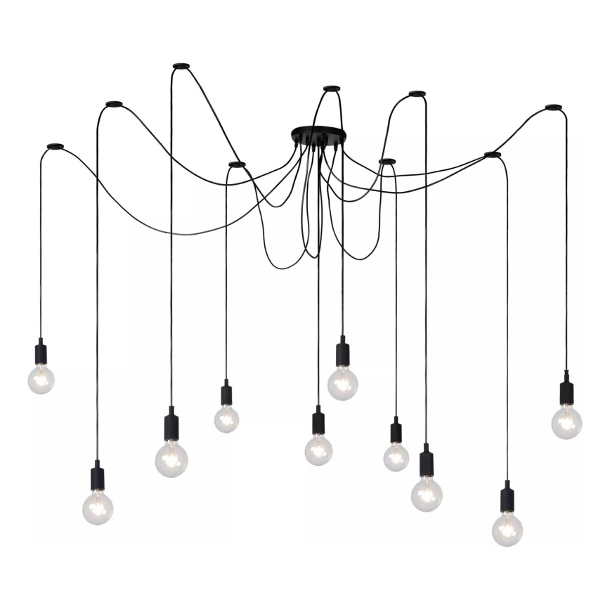 Lucide 08408/10/30 - Luz pendente FIX MULTIPLE 10xE27/60W/230V