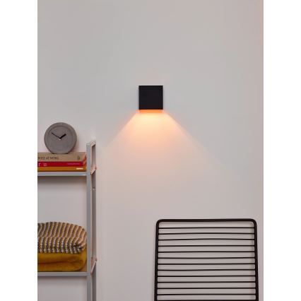 Lucide 09217/04/30 - Iluminação de parede LED com regulação XIO 1xG9/4W/230V preto