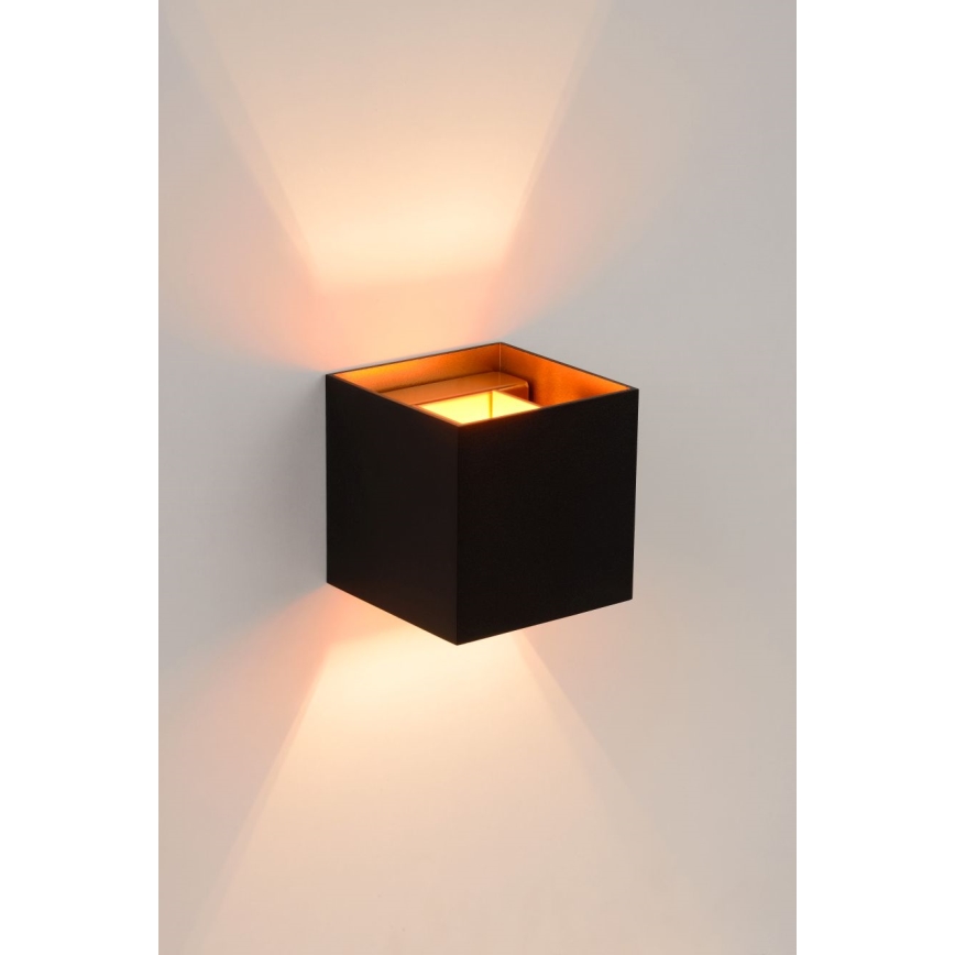 Lucide 09217/04/30 - Iluminação de parede LED com regulação XIO 1xG9/4W/230V preto
