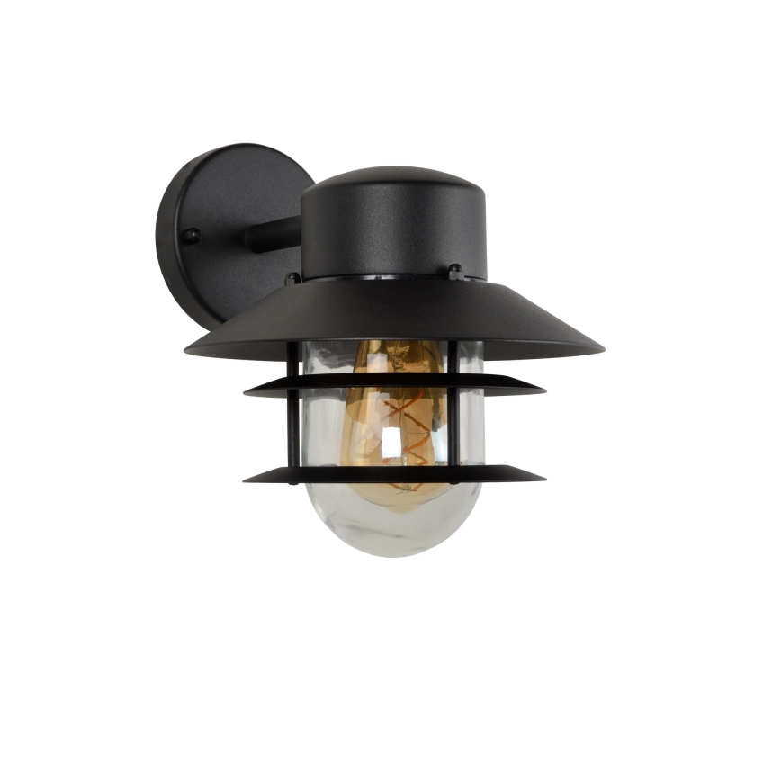 Lucide 11874/01/30 - Luz de parede de exterior ZICO 1xE27/60W/230V IP44