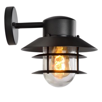 Lucide 11874/01/30 - Luz de parede de exterior ZICO 1xE27/60W/230V IP44