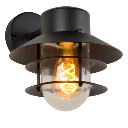 Lucide 11874/01/30 - Luz de parede de exterior ZICO 1xE27/60W/230V IP44