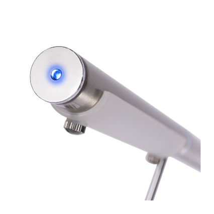 Lucide 12719/06/12 - Candeeiro de chão LED com regulação BERGAMO 1xLED/6W/230V cromado mate