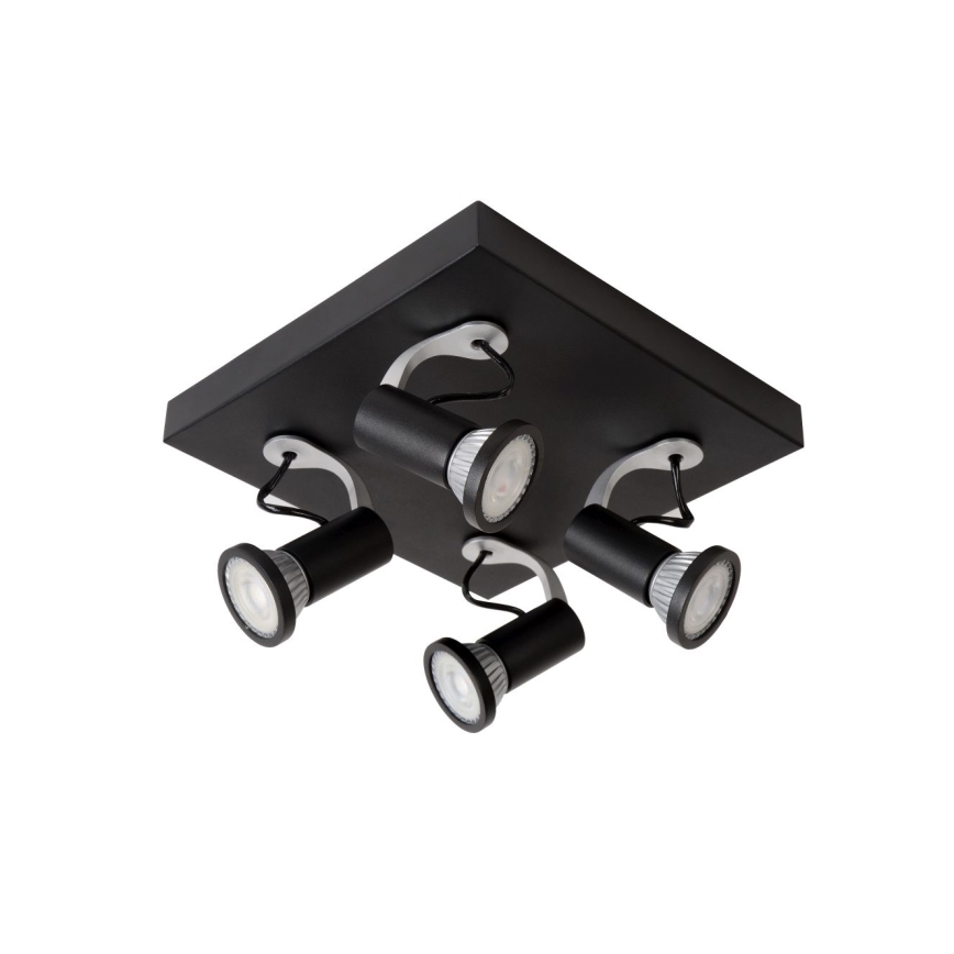 Lucide 23956/20/30 - Foco LED XANTRA 4xGU10/5W/230V preto antigo