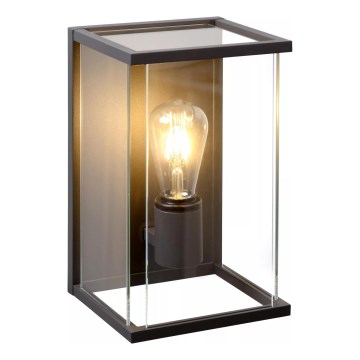 Lucide 27883/01/30 - Luz de parede de exterior CLAIRE 1xE27/15W/230V IP54