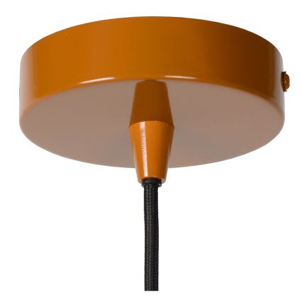 Lucide 30482/31/44 - Candelabro suspenso MISHA 1xE27/60W/230V laranja