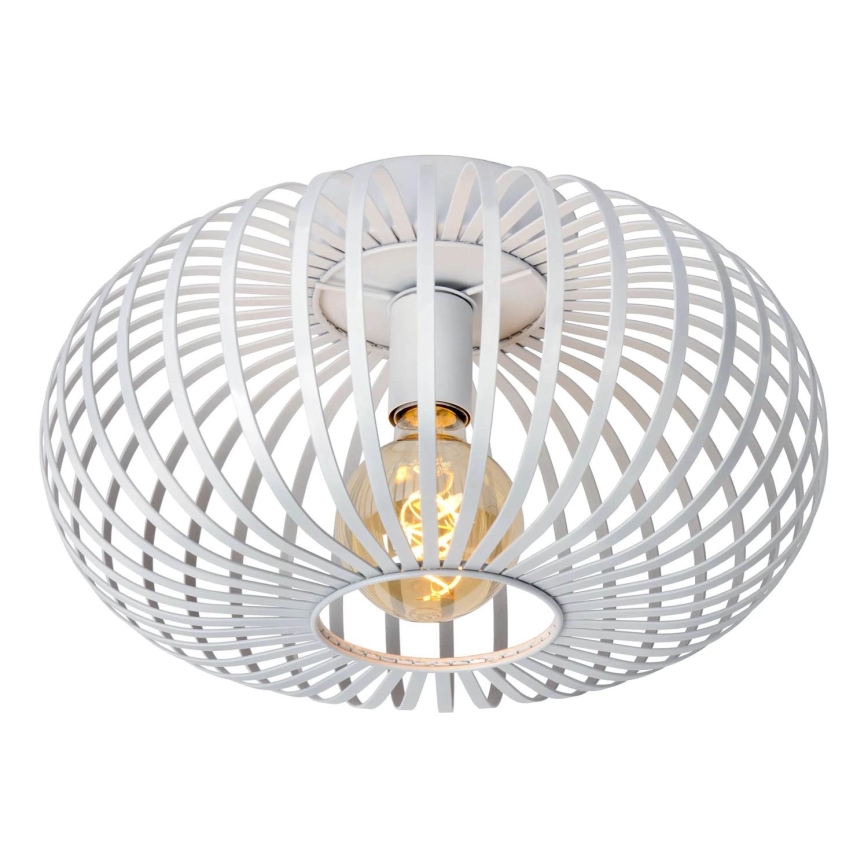Lucide 78174/40/31 - Iluminação de teto MANUELA 1xE27/60W/230V diâmetro 39,5 cm branco