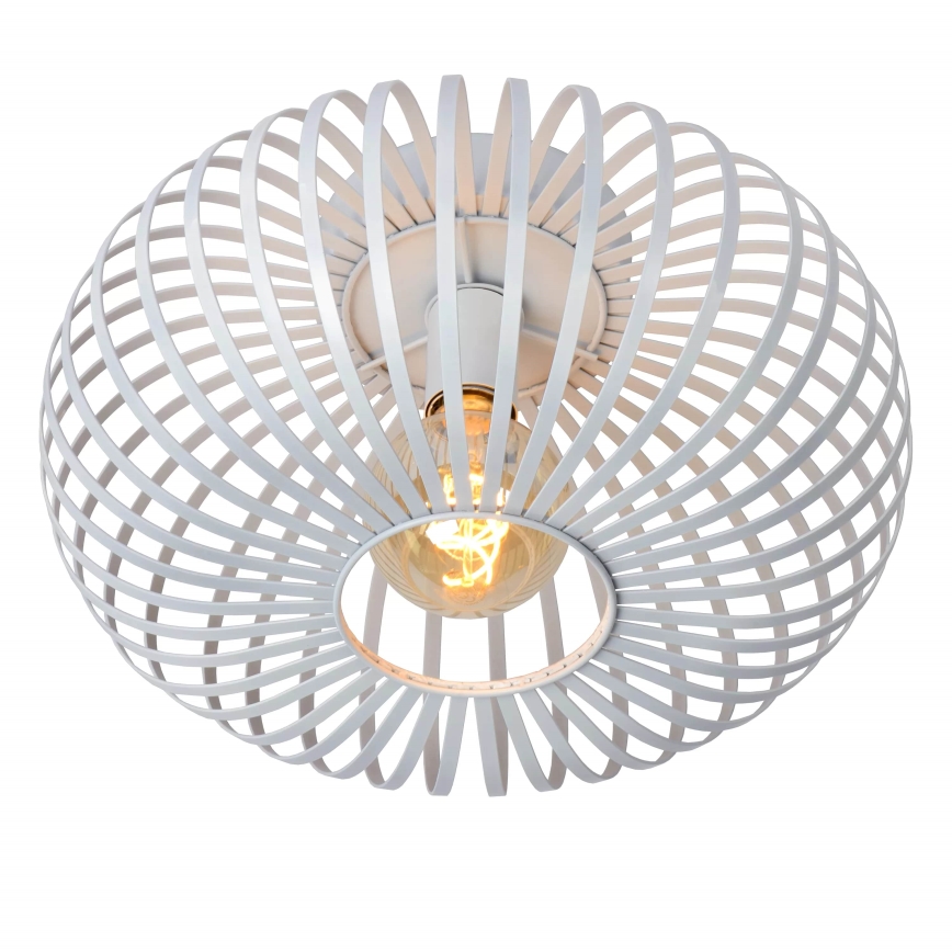 Lucide 78174/40/31 - Iluminação de teto MANUELA 1xE27/60W/230V diâmetro 39,5 cm branco