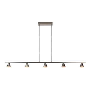 Lucide 79482/30/12 - Candelabro suspenso LED com regulação DELANO 5xLED/5W/230V