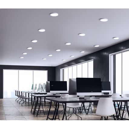 Luminária de embutir ALGINE 2 em 1 LED/6W/230V 3000K branca